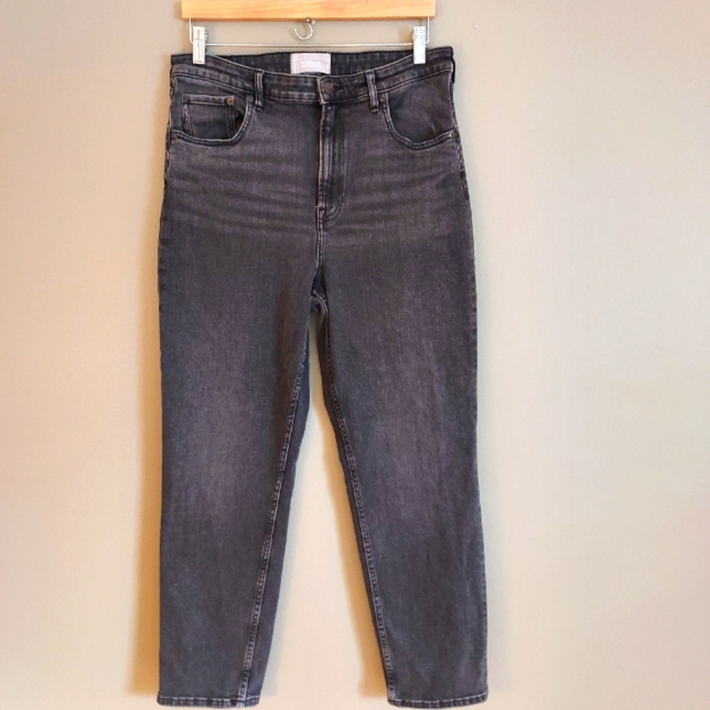 Everlane High Rise Straight Jeans Size 32